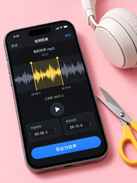 铃声剪辑示意图