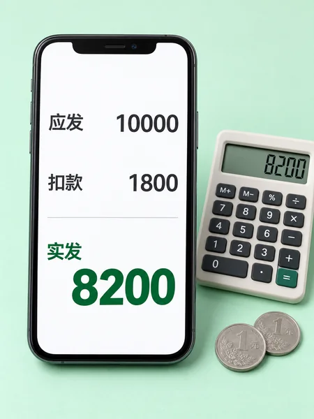 工资／个税计算示意图